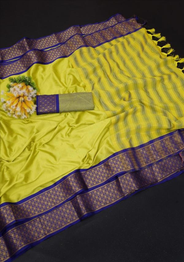 Cotton Silk 5 Designer Cotton Silk DesignerSaree Collection